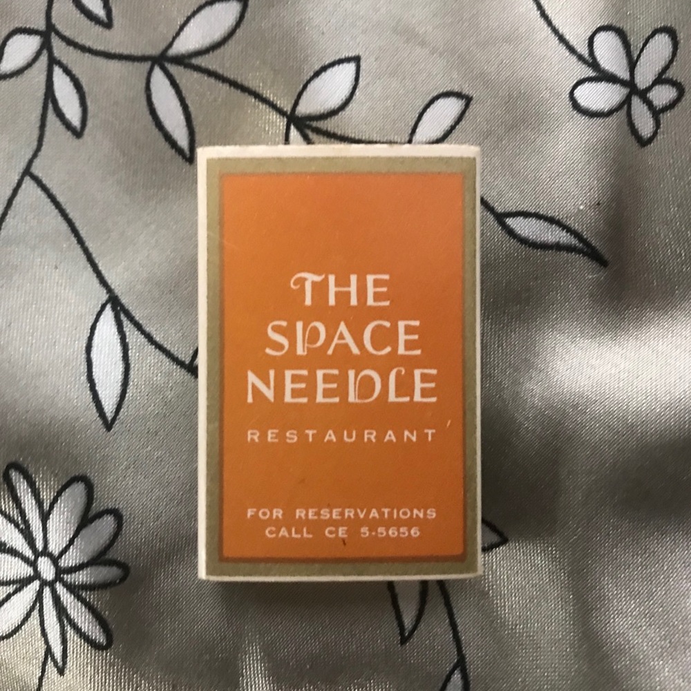 Vintage Space Needle Matchbox